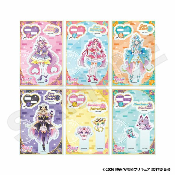 名探偵プリキュア ラウンドワン カード・アクキーセット 映画名探偵プリキュア！』 × ラウンドワン : アニメ＆漫画 グッズ情報