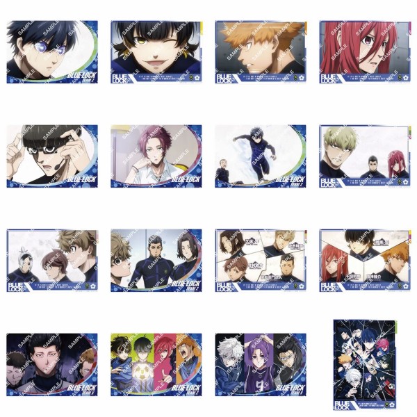 ブルーロック クリアビジュアルポスター : アニメ＆漫画 グッズ情報