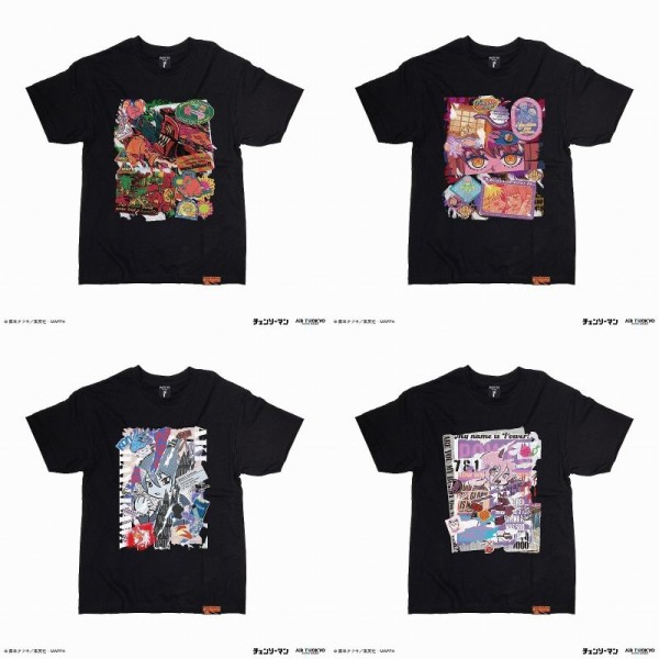 チェンソーマン　Tシャツ アニメ　漫画　ブート チェンソーマン Tシャツ アニメ 漫画 ブート