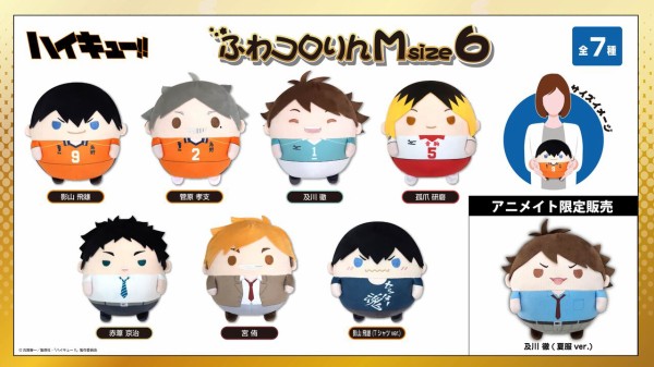 ハイキュー!! ふわコロりんMsize6 : アニメ＆漫画 グッズ情報