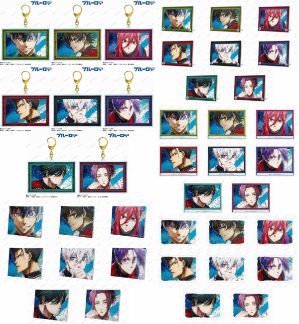 [新品] ブルーロック grunge CANVAS A3マット加工ポスター ８点 TVアニメ『ブルーロック』 grunge CANVAS : アニメ＆漫画 グッズ情報