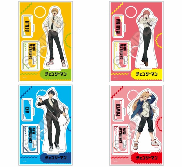 ジャンプフェスタ チェンソーマン アクリルスタンド 4種セット