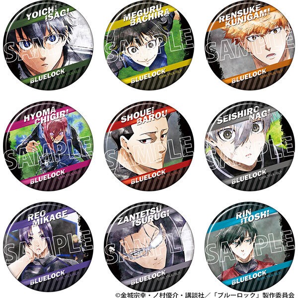 進撃の巨人 ブルーロック art-pic リヴァイ エレン 缶バッジ まとめ