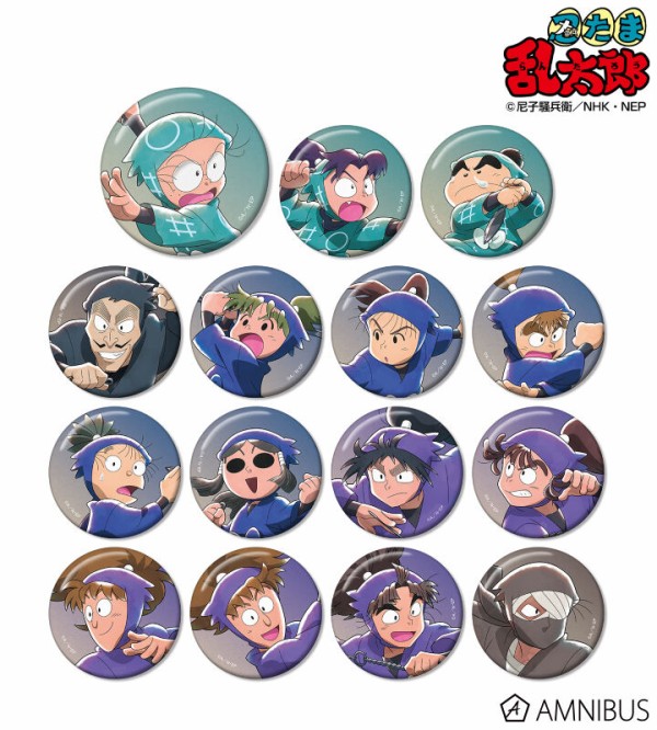 忍たま乱太郎 集合B みんなで鍛練の段ver. キャラファイングラフ 忍