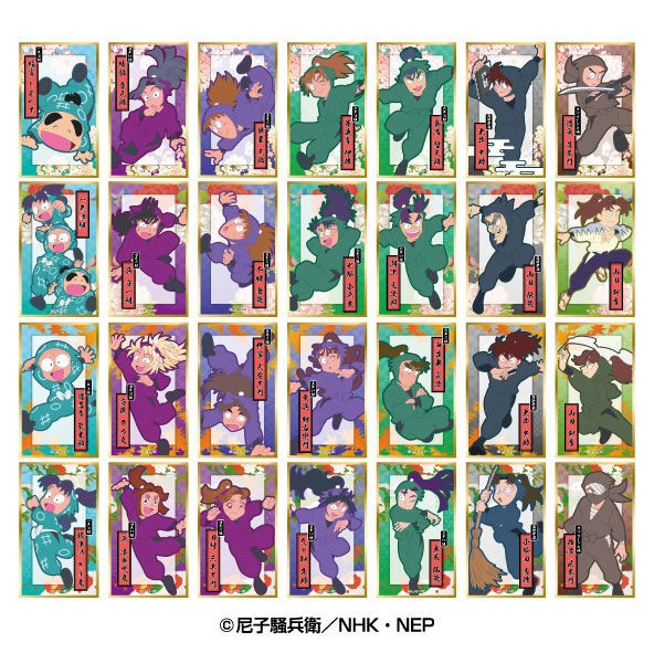 忍たま乱太郎 華絵札色紙コレクション : アニメ＆漫画 グッズ情報