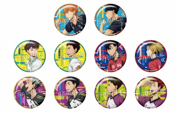 カラパレ ハイキュー!! ダッシュ トレーディング 缶バッジ BOX