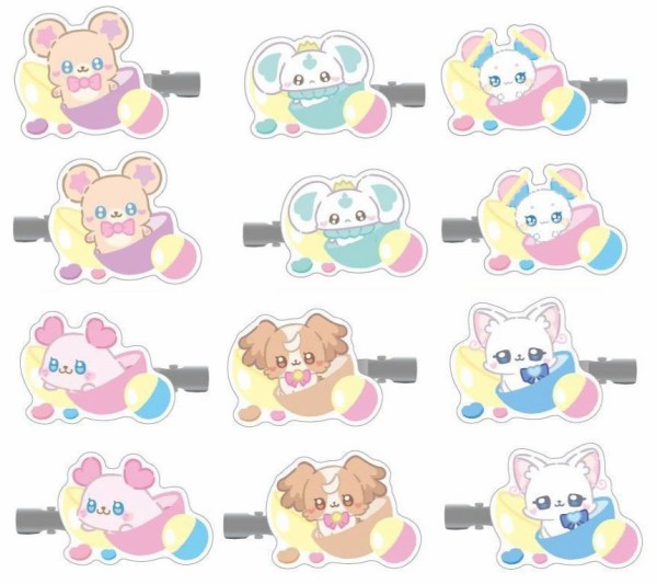 前髪クリップ ぷちきゅあ プリキュア シリーズ : アニメ＆漫画