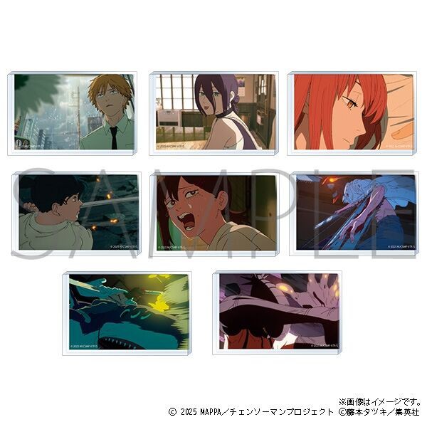 チェンソーマン テレ東 レゼ篇 レゼ　アクリルブロック　ブロック　アクリル　3個 劇場版『チェンソーマン レゼ篇』 トレーディングアクリルブロック