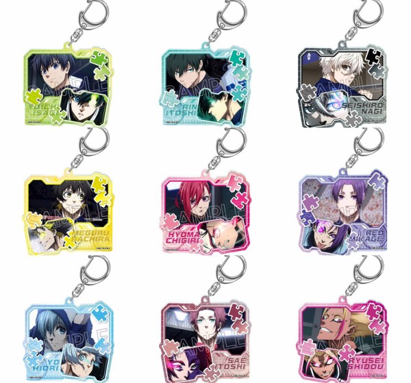 iD ブルーロック 凪誠士郎×御影玲王キーホルダーキャンペーン限定描き