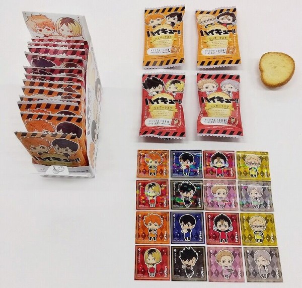 『ハイキュー‼』コラボ　ハイキュー‼ラスク　1箱（12枚入り） ハイキュー ラスク 12枚入り - メルカリ