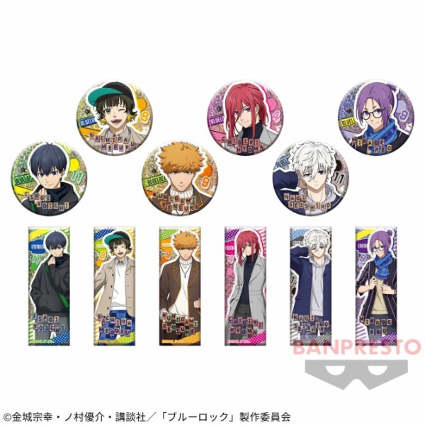 ブルーロック ホログラム ロングスクエア缶バッジ GIGO限定 潔世一 ブルーロック ホログラム ロングスクエア缶バッジ GIGO限定 潔世