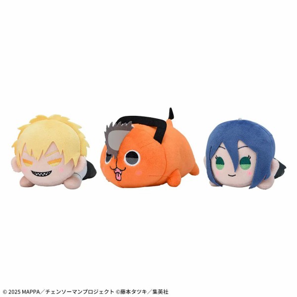 劇場版「チェーンソーマン　レゼ編」ぬいぐるみ①　３種コンプセット 劇場版『チェンソーマン レゼ篇』 ちびぐるみ│株式会社BANDAI