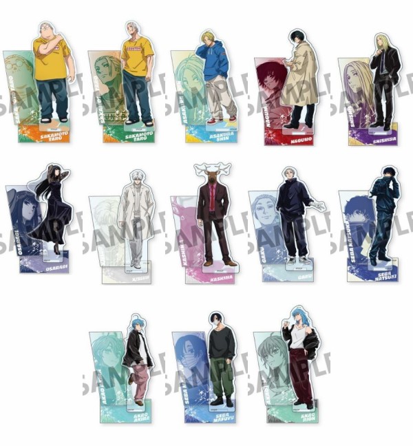 アニメグッズ　呪術廻戦　sakamoto days ハイキュー　ナルト SAKAMOTO DAYS アクリルスタンド : アニメ＆漫画 グッズ情報