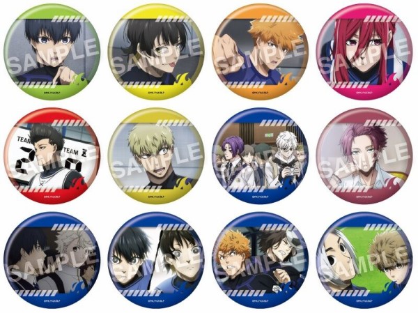 バラ売り⭕️ ブルーロック 場面写缶バッジ3個セット １１キャラ ブルーロック 場面写缶バッジ : アニメ＆漫画 グッズ情報