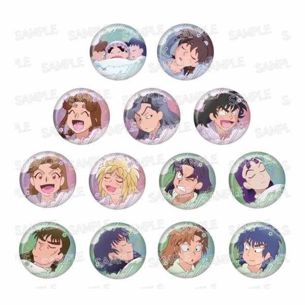 忍たま乱太郎 百面相缶バッジ 寝巻き姿の段 : アニメ＆漫画 グッズ情報