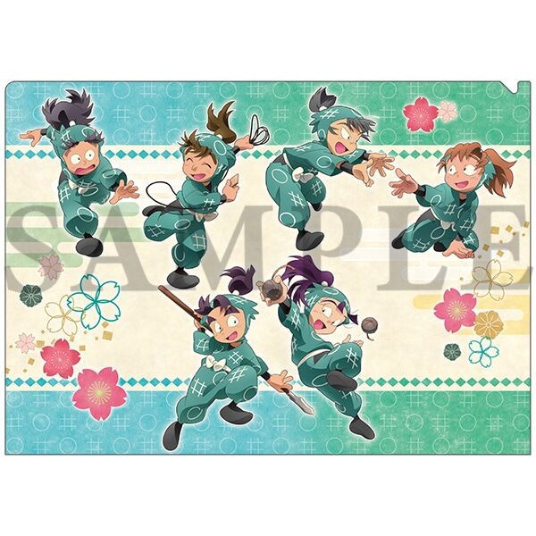 ら*る様 忍たま乱太郎 6年生 六年生が一年生の頃 クリアファイル 忍たま乱太郎「六年生が一年生の頃」 : アニメ＆漫画 グッズ情報