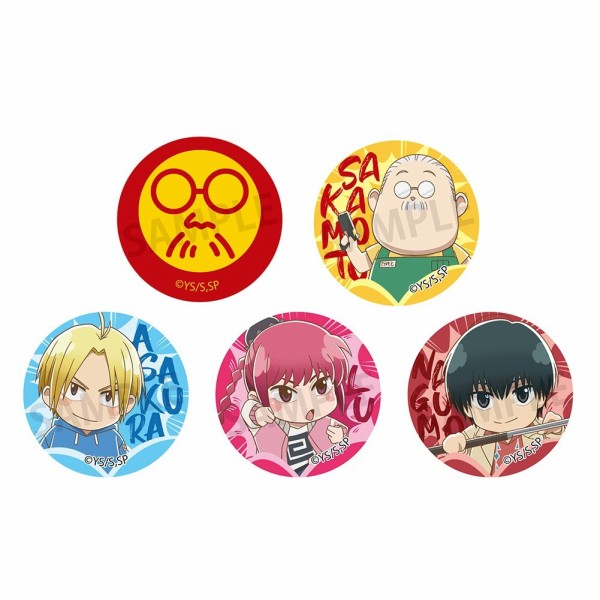 『SAKAMOTO DAYS』 ミニキャラ缶バッジコレクション ボックス SAKAMOTO DAYS ミニ缶バッジセット : アニメ&漫画 グッズ情報
