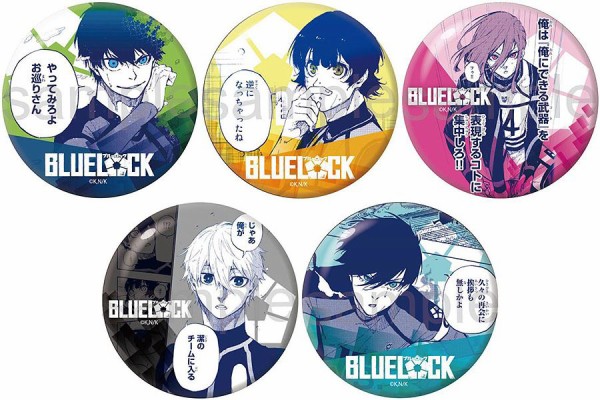 ブルーロック　原作　缶バッジ 原作 『ブルーロック』 BIG缶バッジ : アニメ＆漫画 グッズ情報