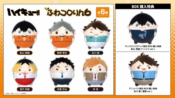 ハイキュー!! ふわコロりん (6個入り) 2BOX Amazon.co.jp: ハイキュー!! ふわコロりん6 BOX : おもちゃ