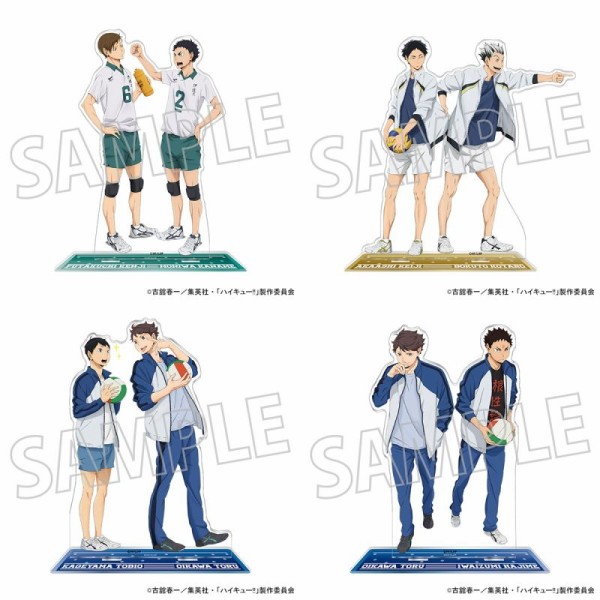 ハイキュー のるキャラ HQ10th アクフィ アクリルスタンド ハイキュー のるキャラ HQ10th アクフィ アクリルスタンド