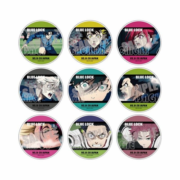 ブルーロック トレーディングアクリルコースター Cver.（全9種）／Dver