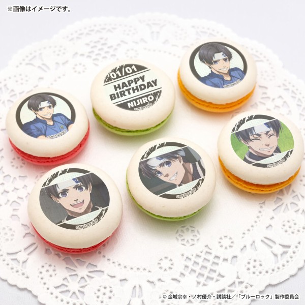 ブルーロック 七星虹郎 缶バッジ TVアニメ『ブルーロック』七星虹郎バースデー記念スイーツ2025