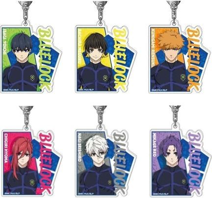 ブルーロック　ブレイズバトル　アクリルキーホルダー　コンプリートセット ブルーロック ブレイズバトル アクリルキーホルダー