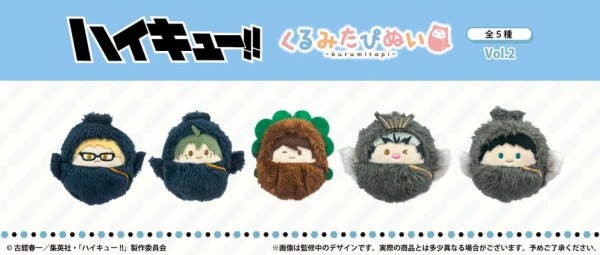 ハイキュー!! くるみたぴぬい　Vol.1 全種セット ハイキュー!!_くるみたぴぬい Vol.1【コンプリートBOX/6個入り