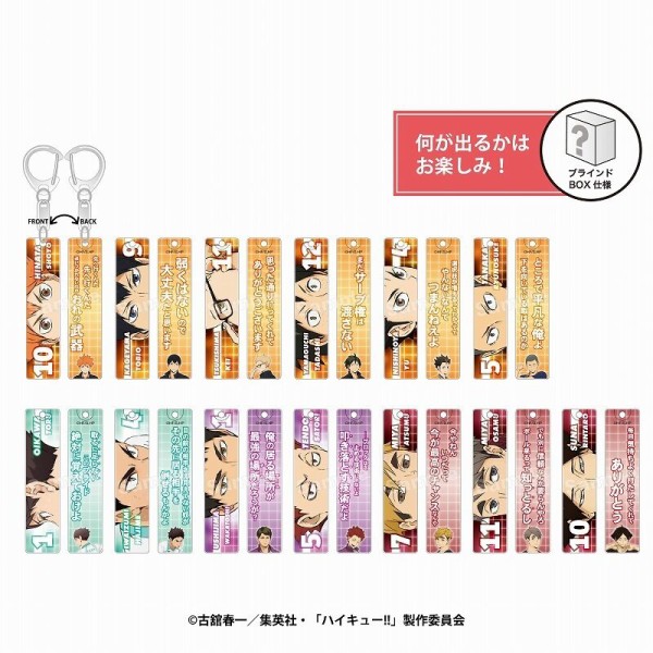 ハイキュー!! トレーディング目ヂカラアクリルキーホルダー