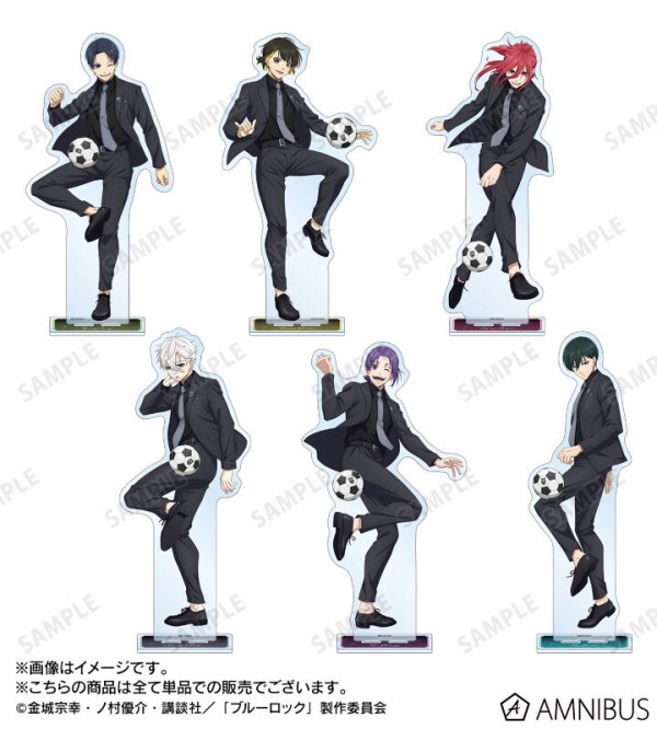 ブルーロック スーツモデルver. トレーディングブロマイド 1BOX特典付き TVアニメ『ブルーロック』 描き下ろし スーツモデルver