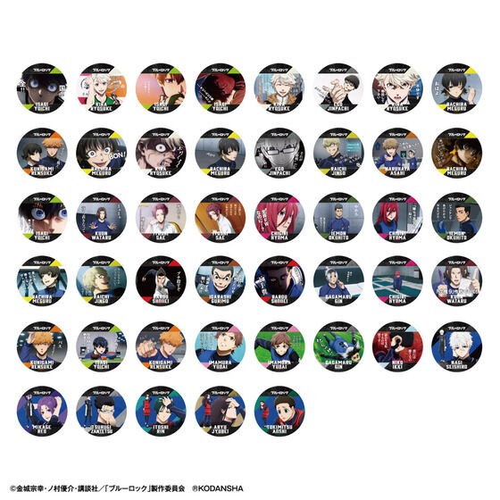 ブルーロック コースターコレクション Vol.2 : アニメ＆漫画 グッズ情報