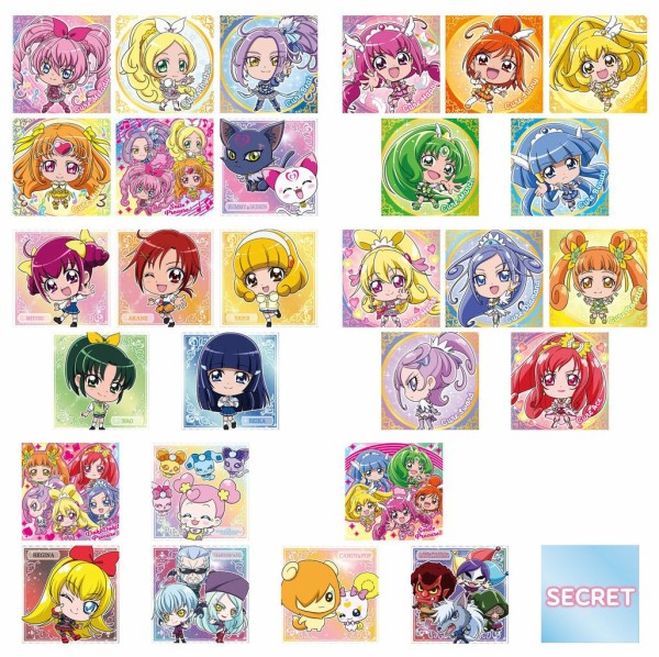 にふぉるめーしょん プリキュアオールスターズ シールウエハース3