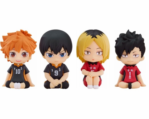 ハイキュー!! ねんどろいどぷらす ラバーマスコット4体 ハイキュー!! ねんどろいどぷらす らばーますこっと : アニメ