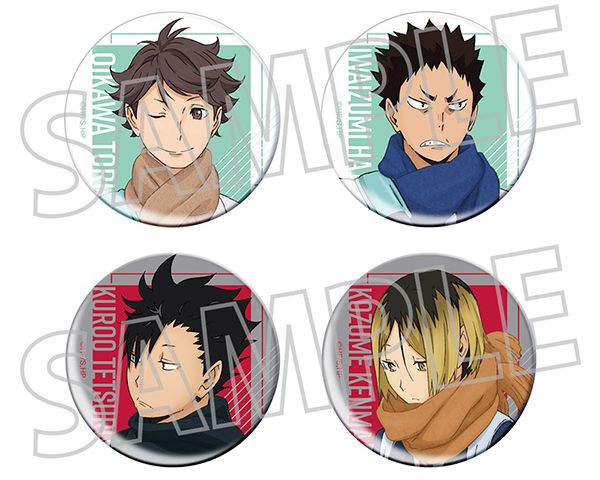 ハイキュー!! 缶バッジセット : アニメ＆漫画 グッズ情報