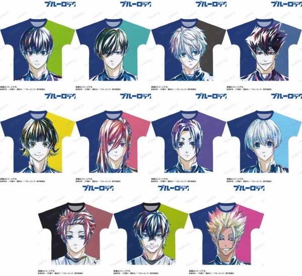 TVアニメ『ブルーロック』Ani-Art 第3弾 フルグラフィックT