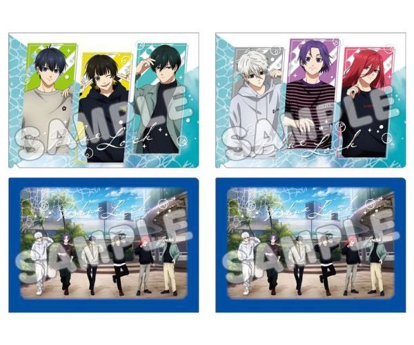 ブルロ ローソン クリアファイル A4クリアファイル3枚セットA【ローソン・@Loppi・HMV限定