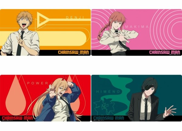チェンソーマン キャラクター万能ラバーマットスリム : アニメ＆漫画 