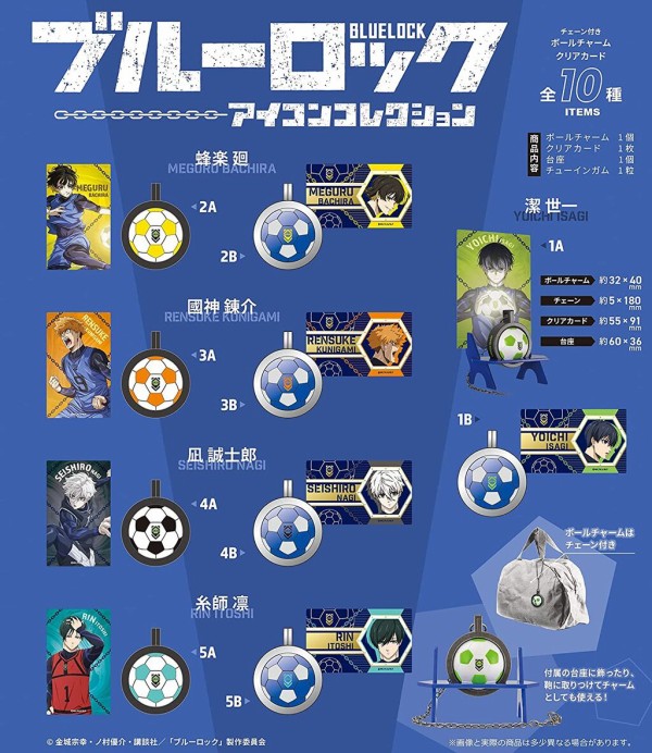 ブルーロックアイコン】ブルーロック トレーディングアイコン缶バッジ