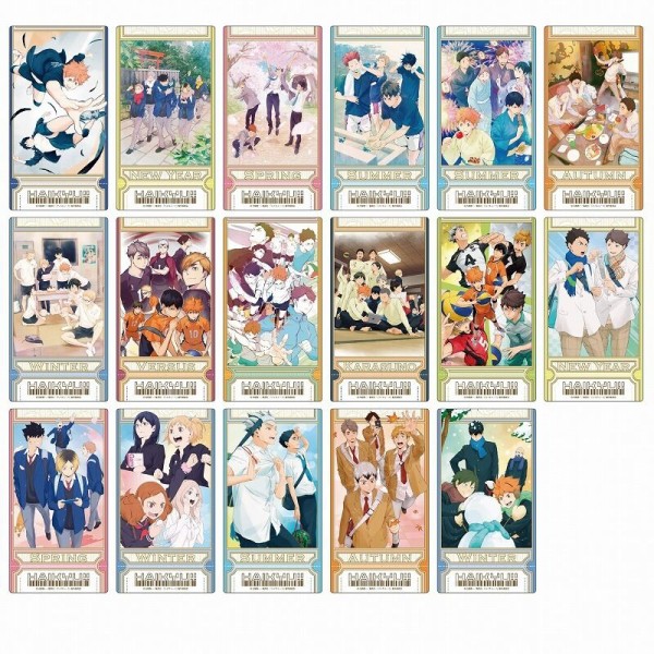 ハイキュー!! ビジュアルクリアチケット : アニメ＆漫画 グッズ情報