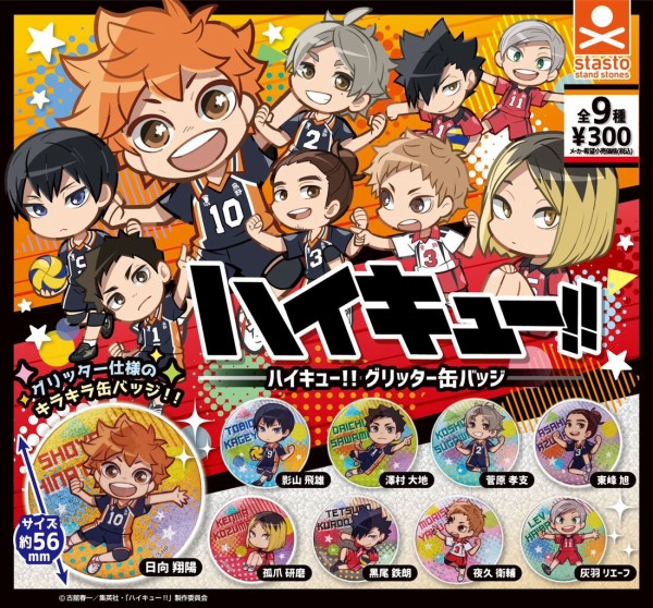 ハイキュー ラメキラ缶バッジ コレクション2 日向翔陽 烏野高校