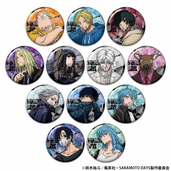 SAKAMOTO DAYS ジャンプフェス　2025 缶バッジ　BOX TVアニメ『SAKAMOTO DAYS』の新作グッズが「ジャンプフェスタ