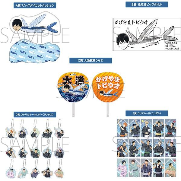 ハイキュー!! 『かげやまトビウオ』つかみ取り : アニメ＆漫画