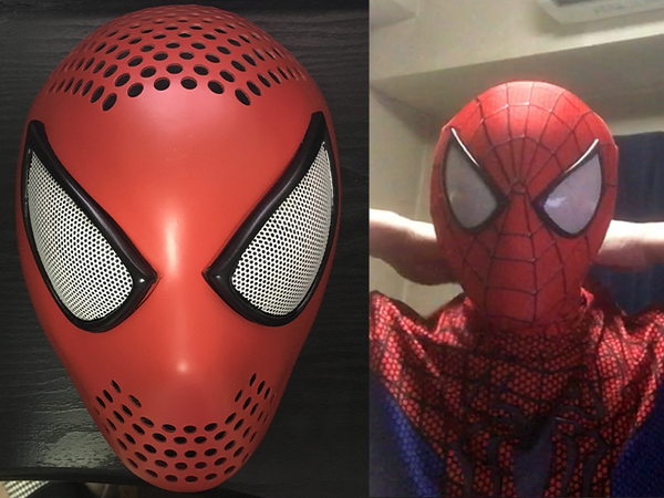 アメイジングスパイダーマン2 シェルマスク その他】アメイジングスパイダーマン2フェイスシェルを落札してみた