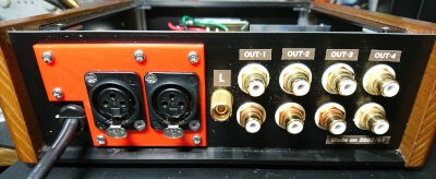 XLR ->RCA変換ラインセレクター完成 : 音の牢獄