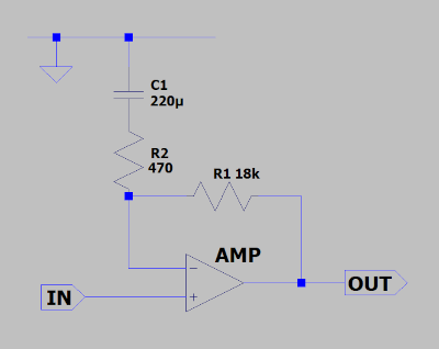 RAMSA WP-1200A改、低域周波数特性を変えてみる : 音の牢獄