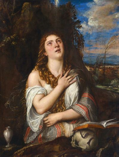 マグラダのマリア ティツィアーノ「マグダラのマリア」考察 : アートの定理