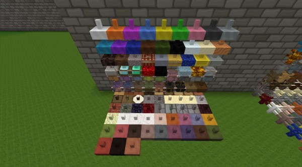 Fenceslabmodとmorefencemodとfullcolorblockmodのご紹介 Minecraftチラシの裏