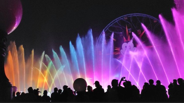 祝☆DLR70周年／初日④ DCA夜の水上ショー 