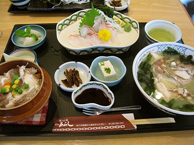 味処あらし 鳴門の新鮮な魚を定食でいただきます 大阪のほんま