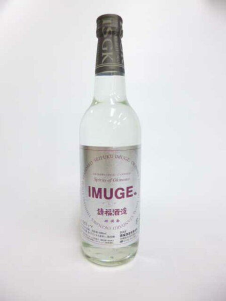 請福酒造所】IMUGE. イムゲー 琉球スピリッツ25度 3合瓶 600ml : お酒の販売情報【のんべえ〜】